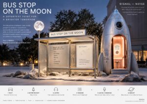 Busstop on the Moon