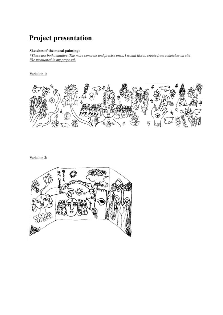 Nature/Humans (mural painting project)