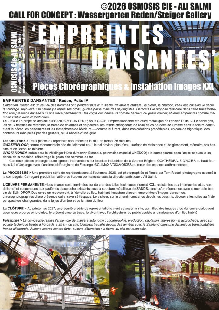 EMPREINTES DANSANTES, Pièces chorégraphiques & Installationa Images XXL